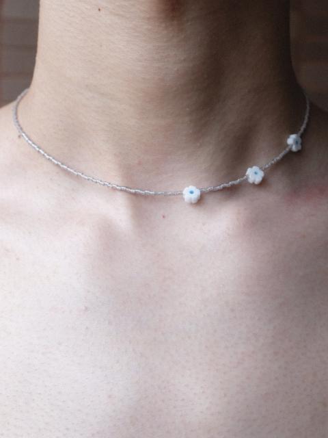 Other Designers Handmade Millefiori Glass Tube Beads Necklace 16.1in Unisex