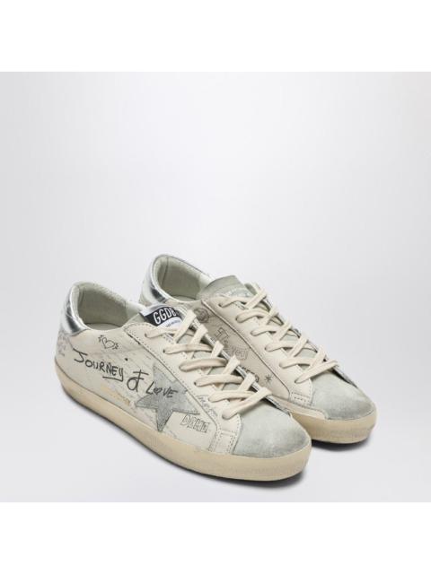 Golden Goose Sneakers Super Star White/Ice/Silver Women