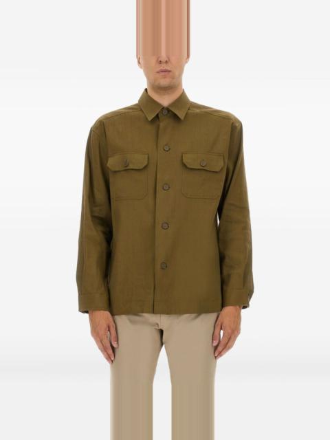 BOSS double-pocket shirt