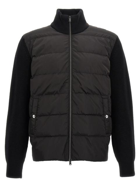 Herno Herno Men Two-Material Puffer Jacket
