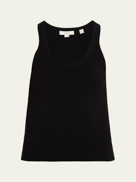 Vince Stretch-Viscose Tank Top