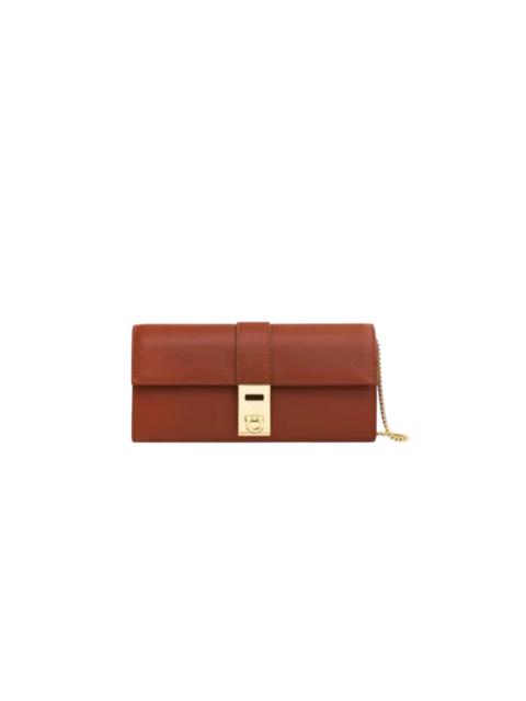FERRAGAMO Ferragamo Hug Wallet with Chain