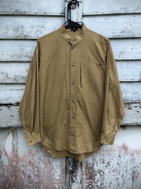 Other Designers Issey Miyake - IM Issey Miyake Mandarin Collar Nehru Button Shirt LS