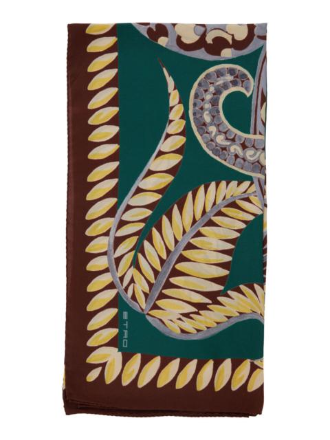 Etro Etro Women 'Norma' Multicolor Scarf With Paisley Motif And All-Over Floral Print In Silk Woman