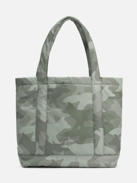 Maison Kitsuné CAMO FOX LARGE TOTE