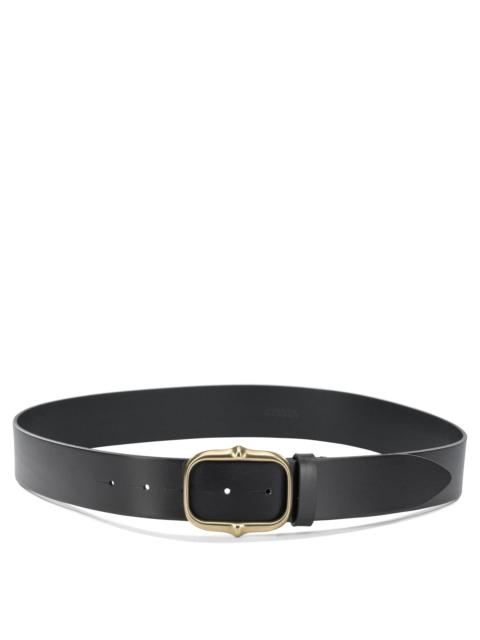 Isabel Marant Isabel Marant Holis Leather Belt Black