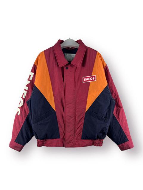 Other Designers Vintage - 🔥 Eneos Threetone colors Motorsports Bomber Jacket - M