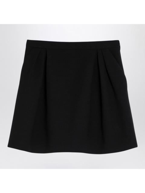 Alessandra Rich Mini Wrap Skirt In Pied De Poule Women