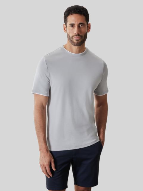 ROBERT BARAKETT The Barakett Tee with Collar Insert