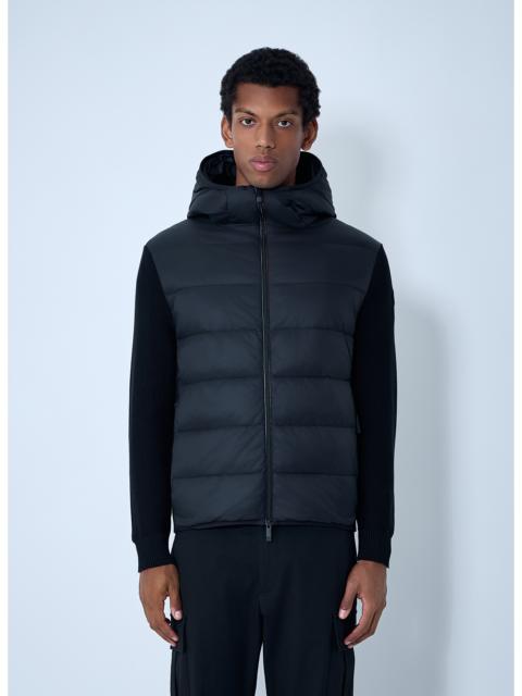 Moncler Moncler Men Quilted Knit Hooded Cardigan