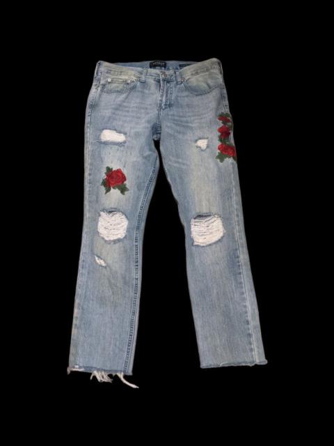 Other Designers PACSUN FEAR OF GOD DISTRESSED DENIM PANTS