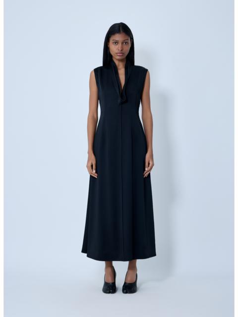 Jil Sander Jil Sander Women V-Neck Midi Dress