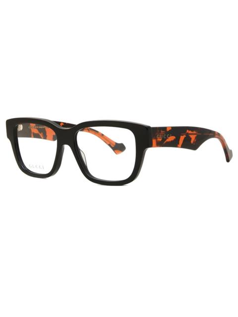 GUCCI Gucci Demo Square Men's Eyeglasses GG1428O 006 55