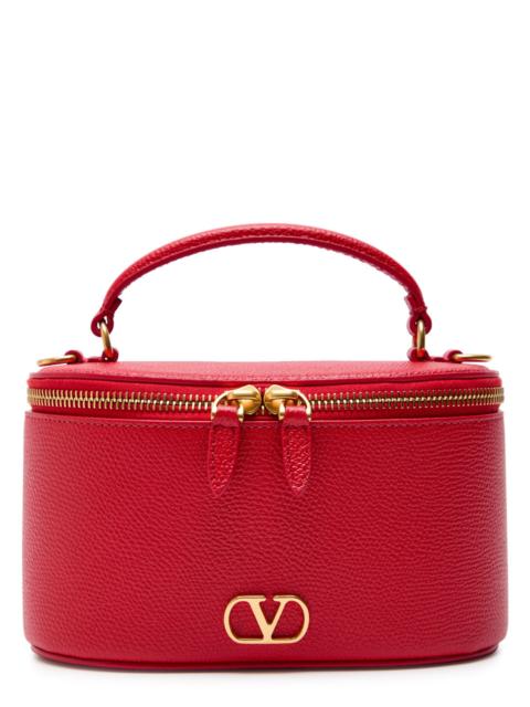 Valentino Valentino Garavani Vlogo Grained Leather Vanity Case bag