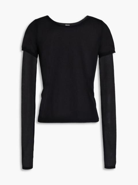 TOTEME Layered Lyocell-blend top