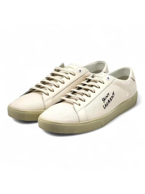 SAINT LAURENT Court Classic SL/06 Sneakers White EU 45.5 US 12.5 New $785