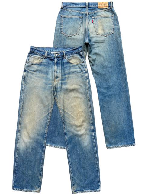 Other Designers Other - Vintage UCW Distressed Mudwash Wide Denim Jeans 33x31.5