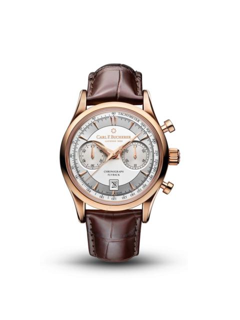 Other Designers Carl F. Bucherer Manero Flyback Chronograph Automatic Silver Dial Men's Watch 00.10919.03.13.01