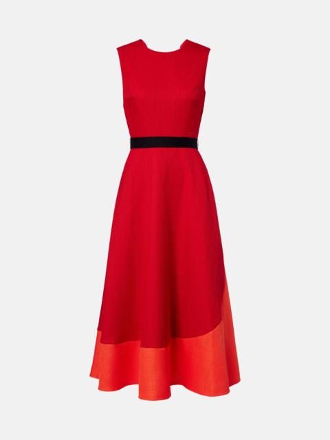 Roksanda Mire colorblocked midi dress
