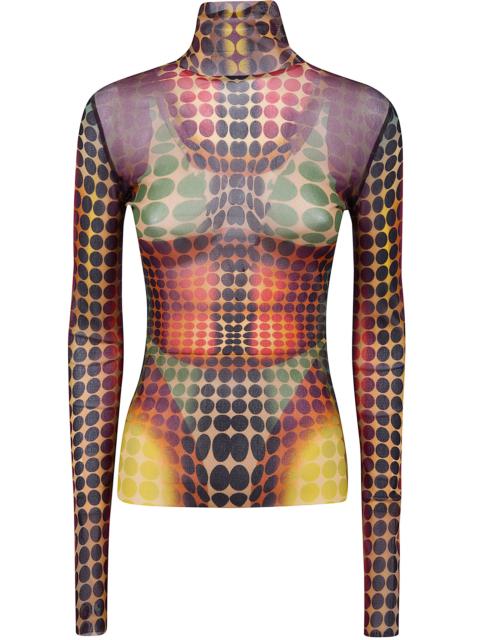 Jean Paul Gaultier Jean Paul Gaultier Women "Re-Edition : High Neck" With Long Sleeves