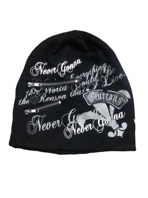 Japanese Brand Beanie Hats Punk Full Print