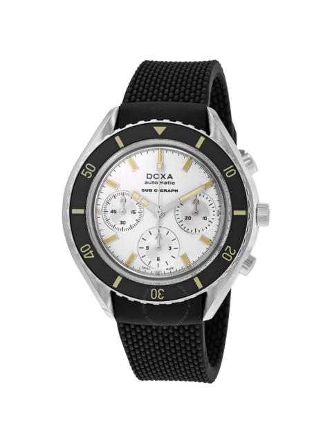 Other Designers Doxa Sub 200 C-Graph Searambler Chronograph Automatic Silver Dial Men's Watch 798.10.021.20