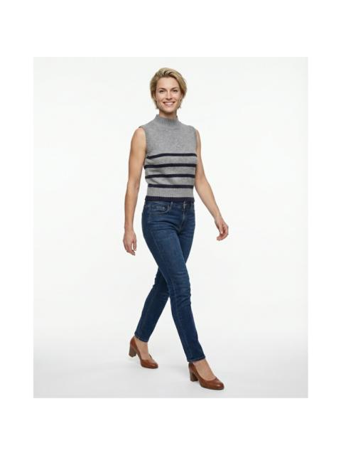 Brunello Cucinelli Brunello Cucinelli Light Grey Cashmere Sleeveless Sweater