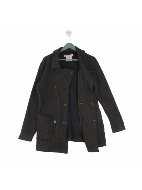 Other Designers Vintage - Vtg 90s Katharine Hamnett double button jacket