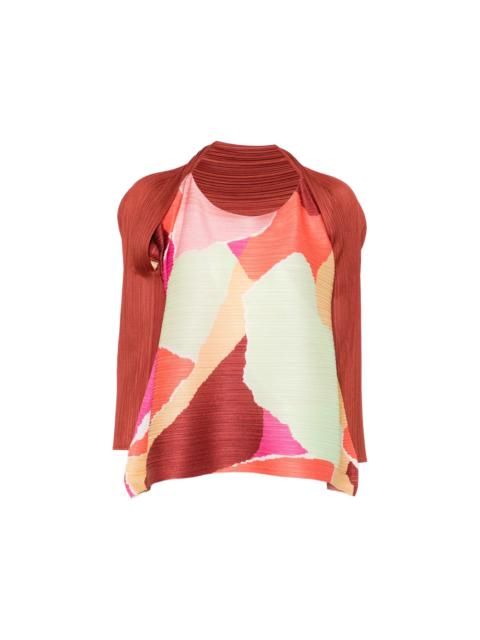 Pleats Please Issey Miyake Pleats Please Issey Miyake Brown Tops - Blouses Women