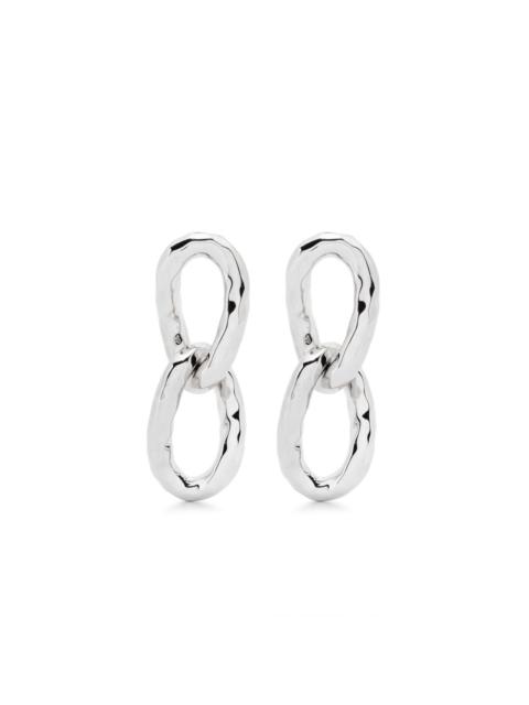 Jil Sander chain-link earrings