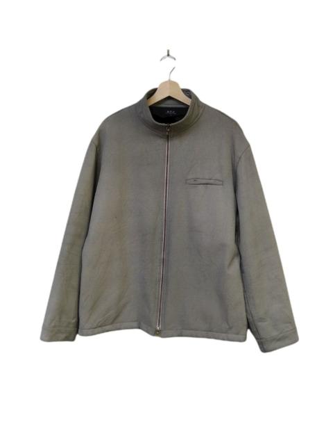 Other Designers A.P.C. × Designer × Vintage - Steals🔥 A.P.C Made in France Emerald Green Zipper Jacket