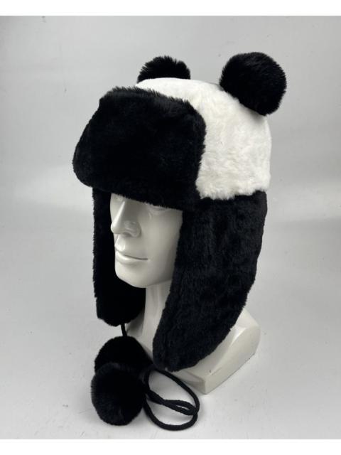 Other Designers Japanese Brand - very rare panda winter hat beanie hat tc35