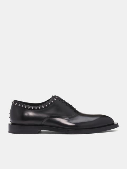 Jil Sander Black Studded Leather Shoes