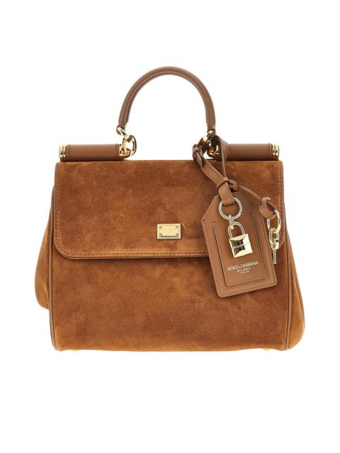 Dolce & Gabbana Dolce&Gabbana Women Suede Leather 'My Sicily' Bag