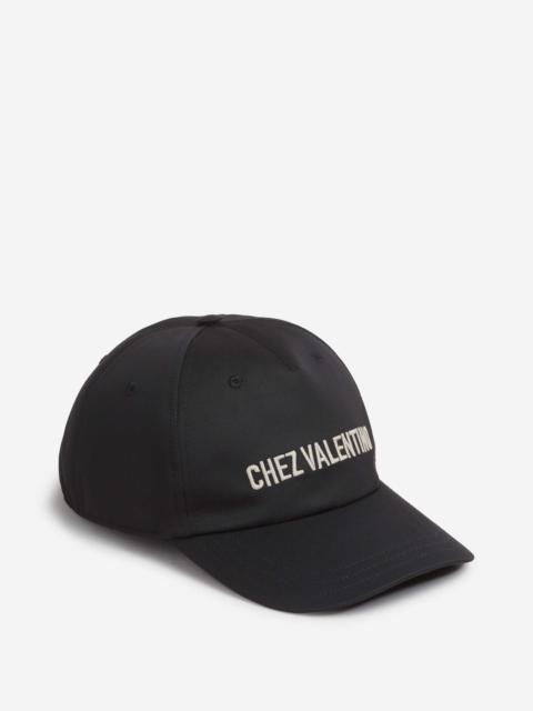 Valentino EMBROIDERED LOGO CAP