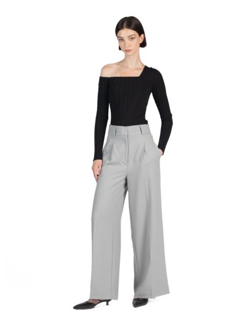 Elleme Wide Leg Tailored Trousers Grey