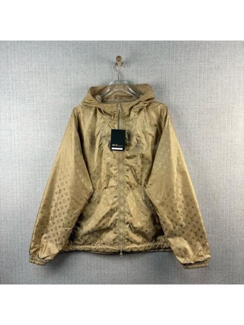 Louis Vuitton LOUIS VUITTON FW23 Solid Color Pin Logo All-Over Print Reversible Long-Sleeved Jacket