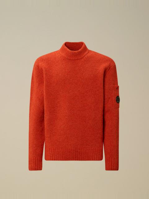 C.P. Company Extrafine Merino Wool Mockneck Sweater
