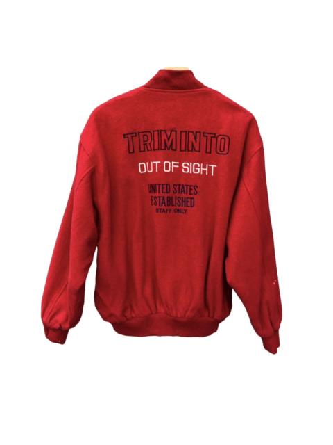 Other Designers Vintage - TRIMINTO EMPC US club staff only wool varsity jacket