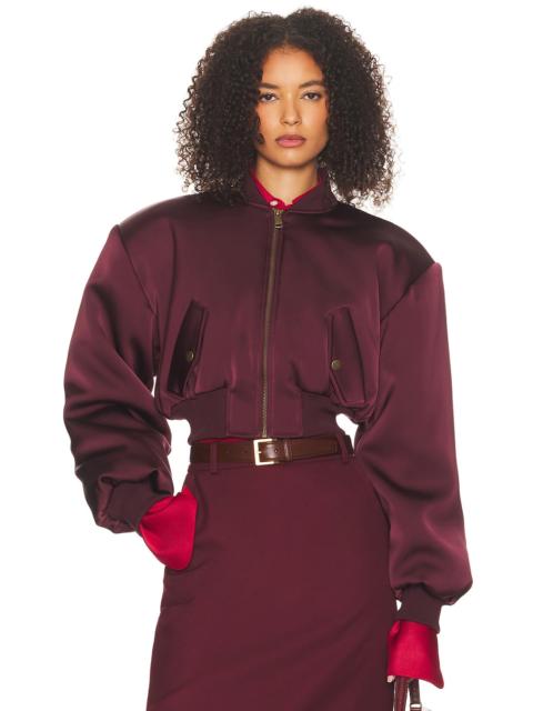 HELSA The Satin Puff Bomber