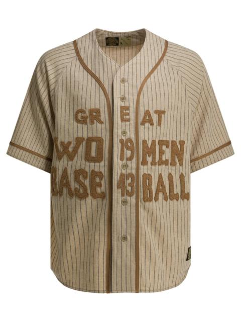 Kapital Kapital Great Women Baseball Shirt In Wool