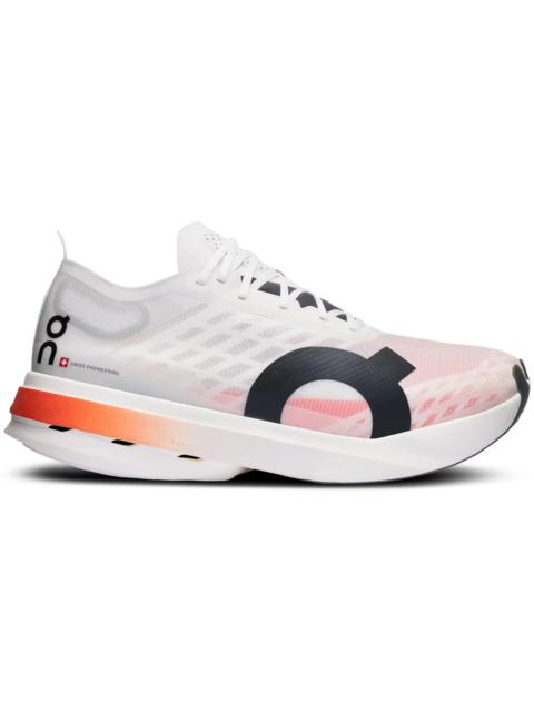 On On Running Cloudboom Strike White Black Orange (Women's)
