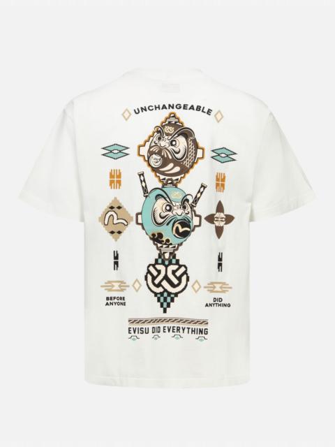 EVISU CHIMAYO TAPESTRY PRINT RELAX FIT T-SHIRT