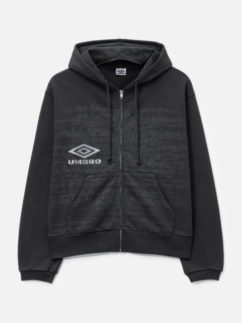 umbro UMBRO X SLAM JAM COMPACT MASKED ZIP HOODIE