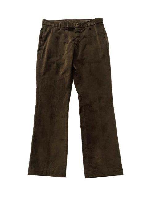 Other Designers United Colors Of Benetton - UNITED COLOUR OF BENETTON VELVET TROUSER PANTS