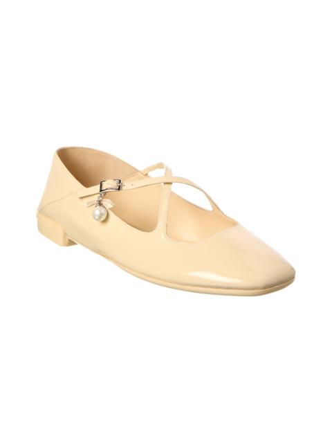 JIMMY CHOO Jimmy Choo Eleri Patent Ballerina Flat