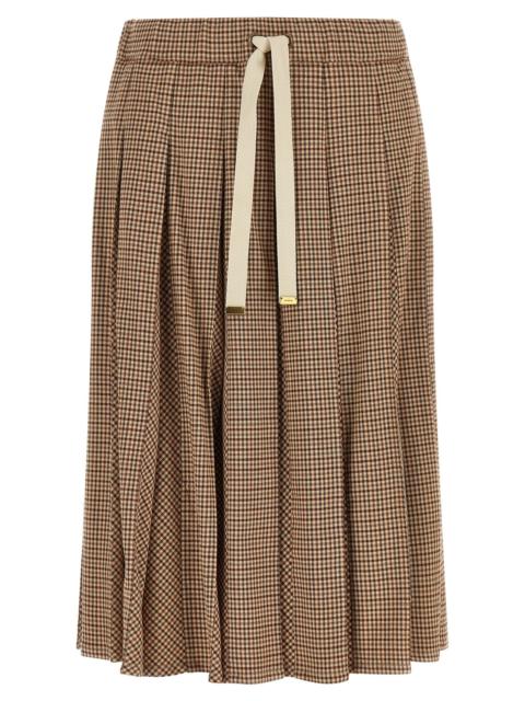 Moncler Moncler Women Pleated Midi Skirt