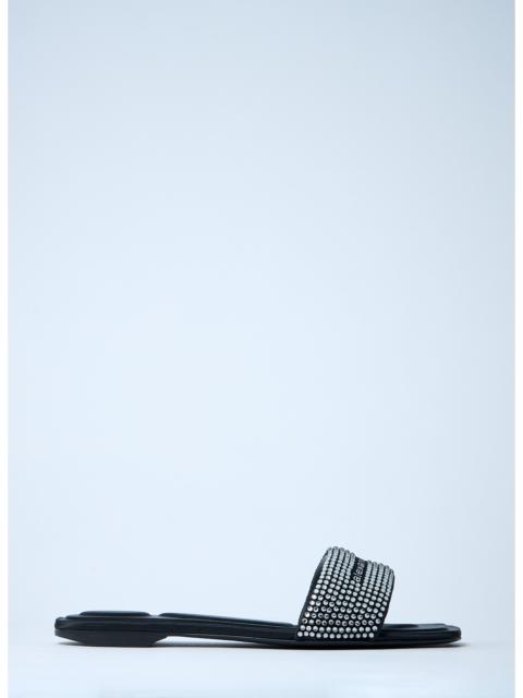 Alexander Wang Alexander Wang Women Embellished Logo Motif Slides