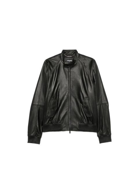 DSQUARED2 Dsquared2 Black Jackets - Leather Jackets Men