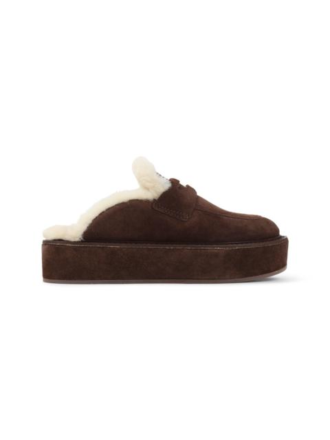 Miu Miu Miu Miu Suede Sabot Women